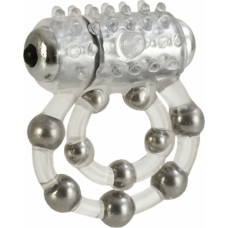 Calexotics Ring 10 Stroke Beads Vibrating / Transparent