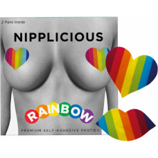 Spencer & Fleetwood Nipplicious Rainbow Pasties / Rainbow