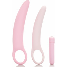 Calexotics Vibrating Dilator 3pcs Set / Pink