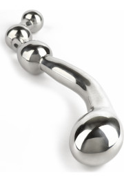 Mr. Steel Multi-Stim Pleasure Wand / Silver