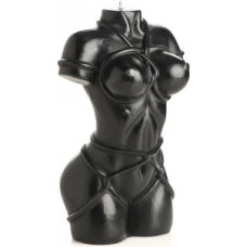 Xr Brands Bound Goddess - Drip Candle - Black