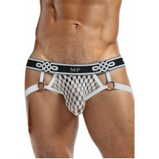 Male Power Jock Ring - L/XL - White