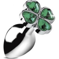 Xr Brands Lucky Clover Gem - Butt Plug - Small