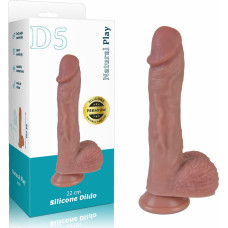 Erospace SILIKONA DILDO 22 CM NATURAL PLAY D5