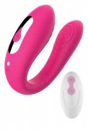 Boss Of Toys Stymulator - Massager Dual Vibrator USB 5 Functions / Remote Control