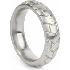 Mr. Steel MeGa Tire C-Ring Satin 50mm / Silver