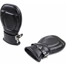 Kiotos Leather BDSM Leather Mitts Black