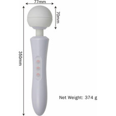 B - Series Magic Stymulator-Massager Ultra Powerful -Big USB White 20 Function