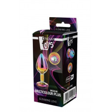 Dream Toys GLEAMING LOVE MULTICOLOUR PLUG MEDIUM