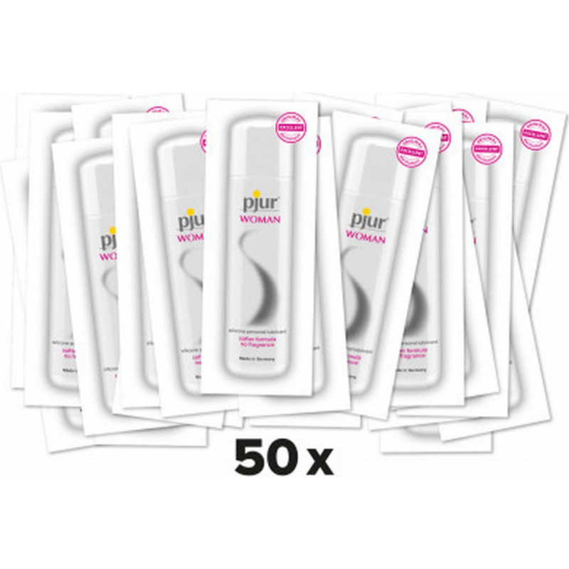 Pjur Żel-pjur Woman 1,5 ml.-silicone personal lubricant - 50 sztuk