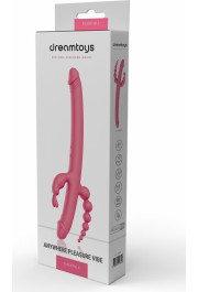 Dream Toys ESSENTIALS ANYWHERE PLEASURE VIBE PINK