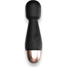 Power Escorts - Mini Wand De Luxe - Black - 11,6 Cm / 4.5 Inch Silicone Wand Massager