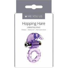 Me You Us Pierścień- Me You Us Hopping Hare Cock Ring Purple