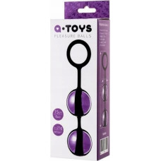 A-Toys , Vaginal balls, ABS plastic, Purple, O 3.5 cm