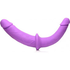 Xr Brands Double Charmer - Silicone Double Dildo with Harness