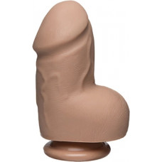 Doc Johnson Fat D - Realistic FIRMSKYN Dildo with Balls - 6 / 15 cm