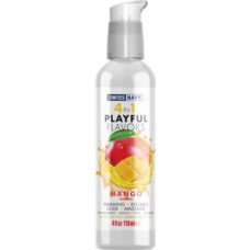 Swiss Navy 4 in 1 Lubricant with Mango Flavor - 4 fl oz / 118 ml