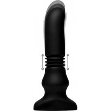 Xr Brands Silicone Vibrating and Thrusting Plug