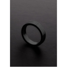 Steel By Shots Gold Ribbed C-Ring - 0.4 x 1.6 / 10 x 40 mm