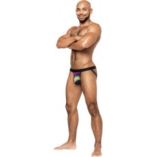 Male Power Strappy Ring Jock - S/M - Pride