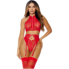 Forplay I Heart You Lingerie Set - Lingerie Set - L