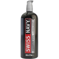 Swiss Navy Premium – Silikoninis analinis lubrikantas – 16 fl oz / 473 ml