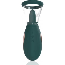 Pumped By Shots Enhance - Rechargeable Vulva and Breast Pump - Forest Green