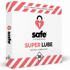 Safe - Super Lube Condoms 36 pcs