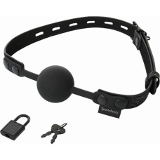 Sportsheets - Ar cieņu Locking Lace Silikona Ball Gag