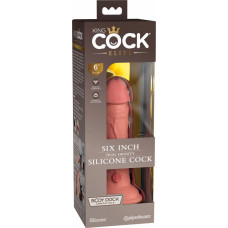 King Cock Elite KCE 6 Dual Density Cock Light