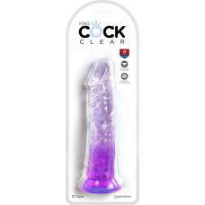 King Cock Clear King Cock Purple 8 Lilla