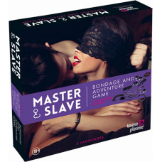 Tease & Please Spēle Master & Slave Bondage Purple