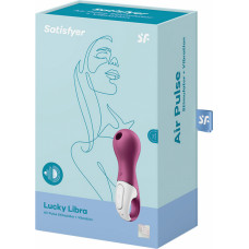 Satisfyer Lucky Libra - gaisa impulsu stimulators un vibrācija - violets