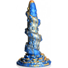 Xr Brands Kraken Silicone Dildo - Blue