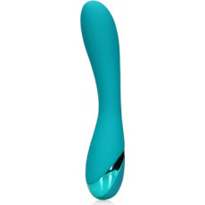 Loveline By Shots Smooth Silicone G-Spot Vibrator - Teal Blue