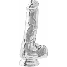 Toyjoy Clear Dildo w. Balls 6 inch