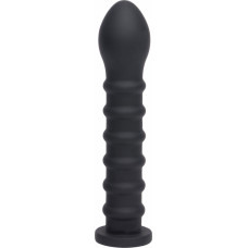 Hidden Desire Ribbed Dong Easy-Lock 19 cm / Black