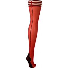 Kixies Monica - Thigh High - C - Red