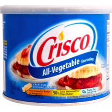 Crisco Овощной жир - 16 унций / 453 г