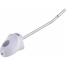 Sevanda Vibrating & E-stim Metal Urethral Sounding - White