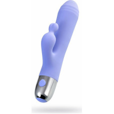 Flovetta Vibrator with clitoral stimulation Flovetta Crocus, silicone, purple, 17.5 cm