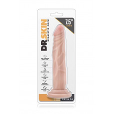 Blush DR. SKIN REALISTIC COCK BASIC 7.5 BEIGE