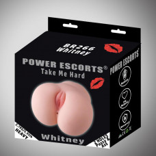 Power Escorts Masturbator-Take Me Hard Whitney-Pussy & Ass Masturbator 2,7kg Flesh