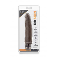 Blush DR. SKIN COCK VIBE 7INCH CHOCOLATE