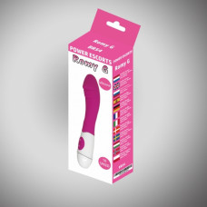 Power Escorts Romy g pink 20 cm silicone vibrating 10 speed