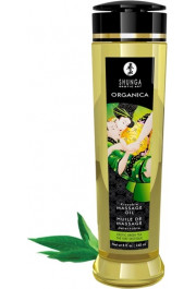 Shunga - Masāžas eļļa Organica Erotiskā zaļā tēja 240 ml