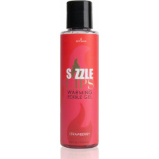 Sensuva - Sizzle Lips Warming pārtikas želeja Strawberry 125 ml