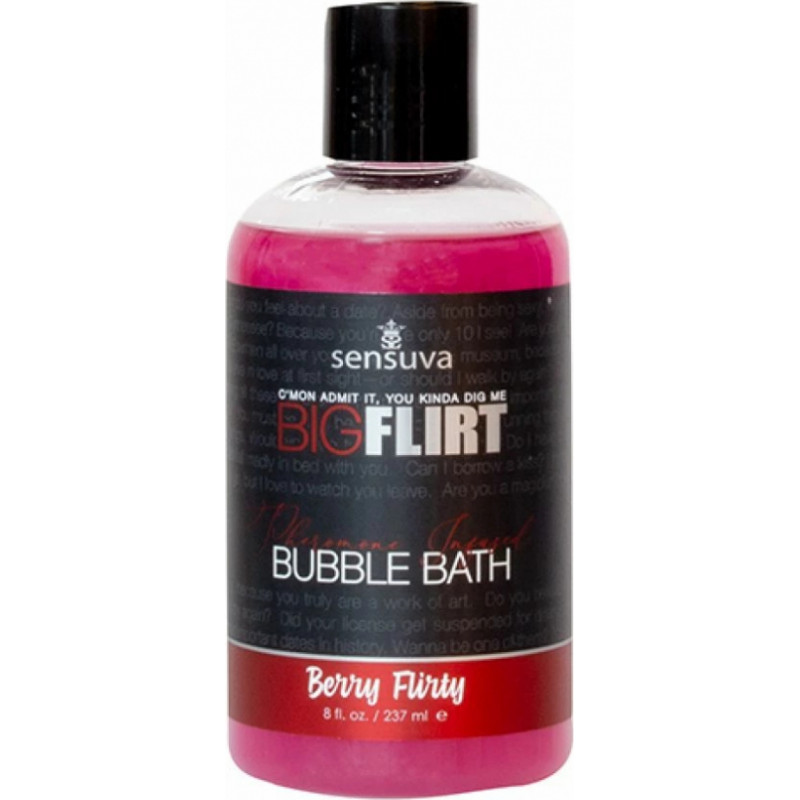 Sensuva - Big Flirt Pheromone Bubble Bath Berry Flirty 237 ml