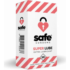 Safe - Super Lube Condoms 10 pcs