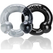 Oxballs - Ultraballs Cockring 2-pack Black & Clear